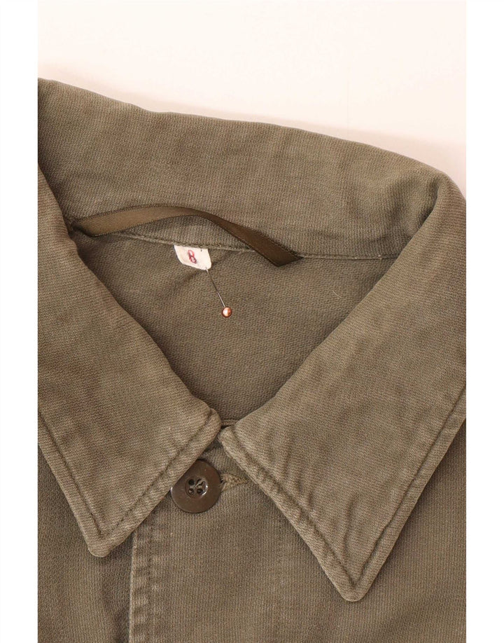 Vintage Ανδρικό Military Jacket UK 40 Large Khaki