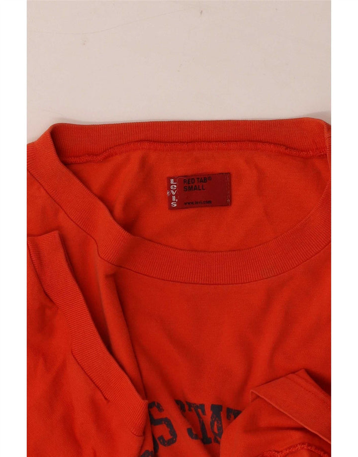Ανδρικό γραφικό T-Shirt Levi's Top Μικρό Πορτοκαλί