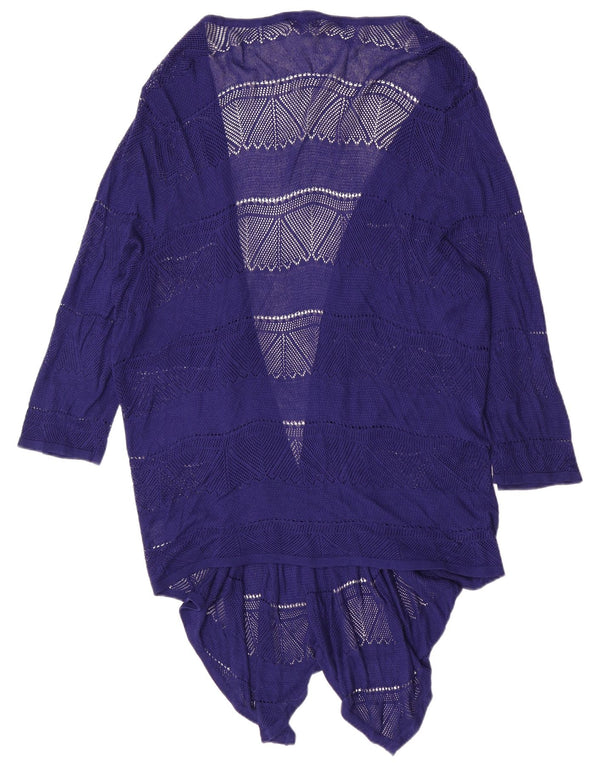 Γυναικείο αυτόγραφο Marks & Spencer See Through Cardigan Top UK 18 XL Blue
