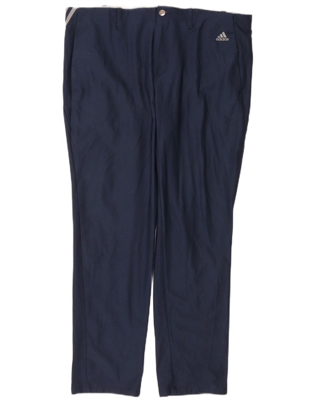 Ανδρικό ίσιο παντελόνι Chino ADIDAS W38 L32 Navy Blue Nylon