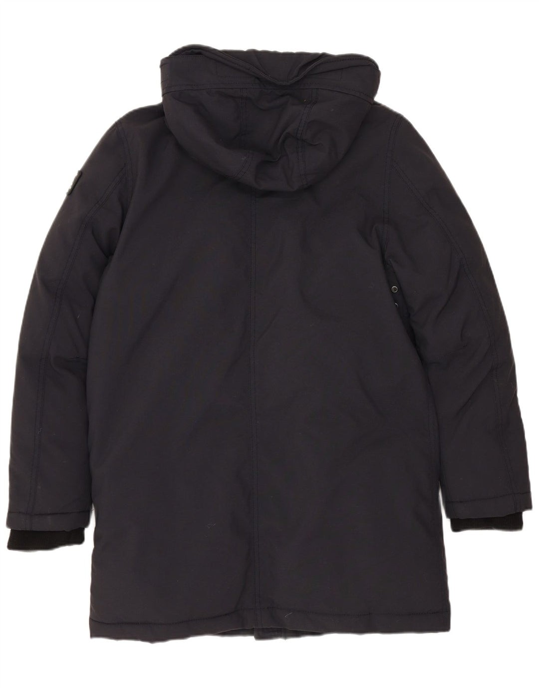 Γυναικείο παλτό SCHOTT με κουκούλα US 12 Large Μαύρο Πολυεστέρας