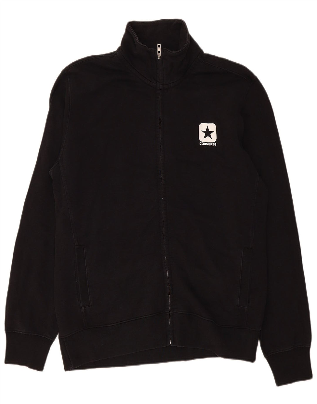 Ανδρική φόρμα Converse Top Jacket XL Μαύρο βαμβακερό