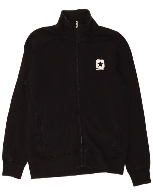 Ανδρική φόρμα Converse Top Jacket XL Μαύρο βαμβακερό