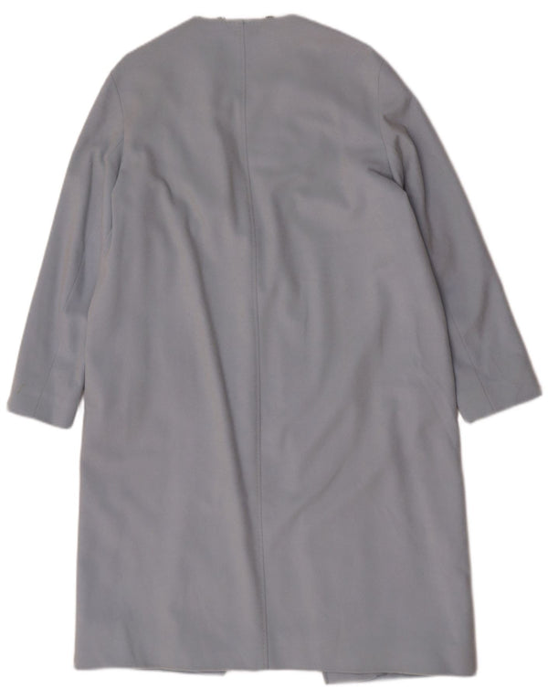 Γυναικείο παλτό Marks & Spencer Autograph UK 12 Medium Blue Classic
