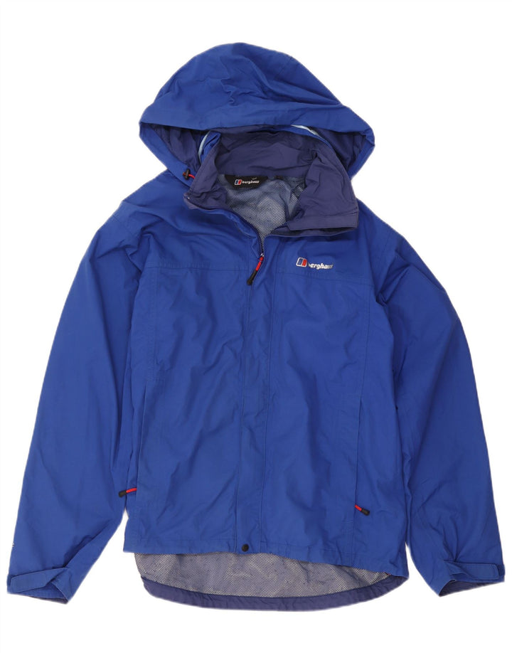 Berghaus Ανδρικό μπουφάν βροχής με κουκούλα UK 40 Large Blue Polyamide