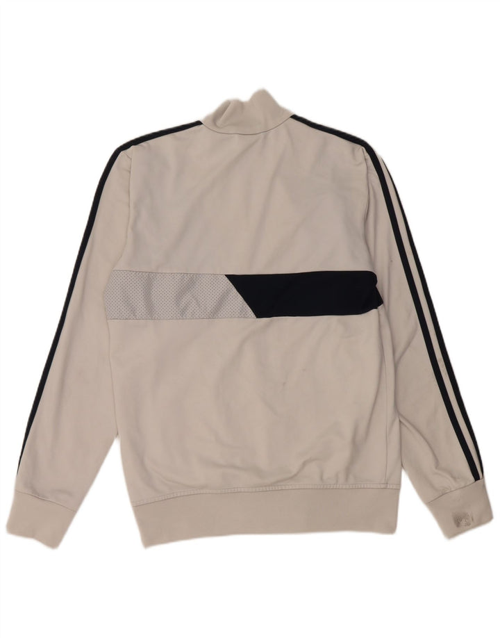 Ανδρική φόρμα Adidas Top Jacket UK 34/36 Small White Colourblock Polyester