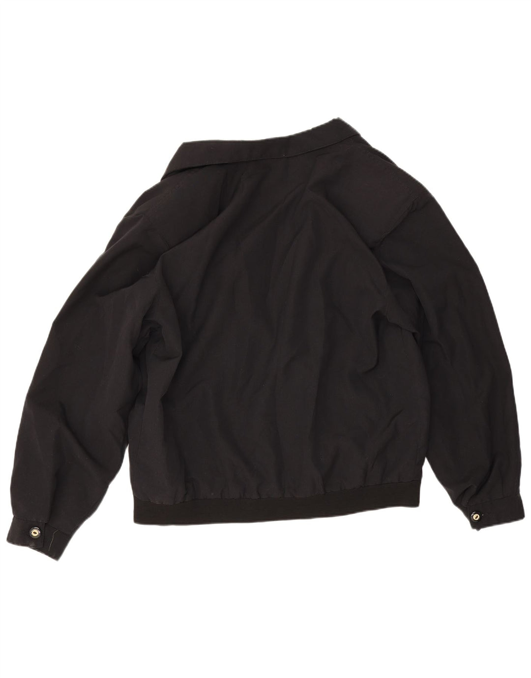 Vintage Ανδρικό Bomber Jacket μεγάλο μαύρο βαμβακερό