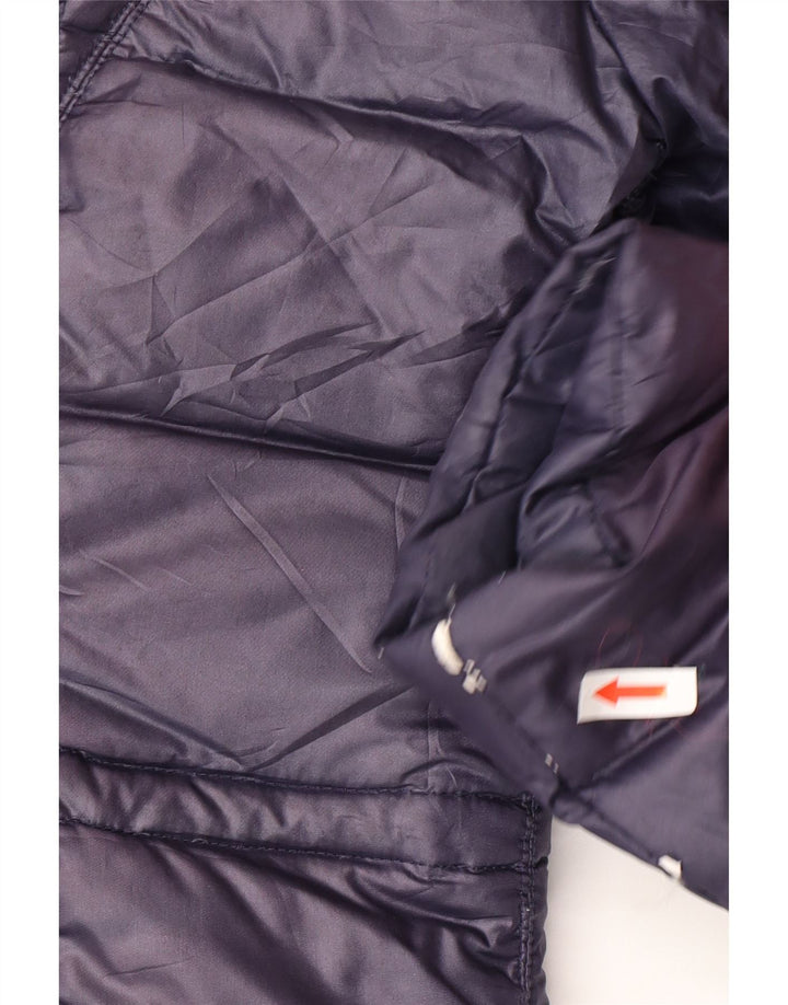 Blauer Γυναικείο μπουφάν UK 14 Medium Purple Polyester
