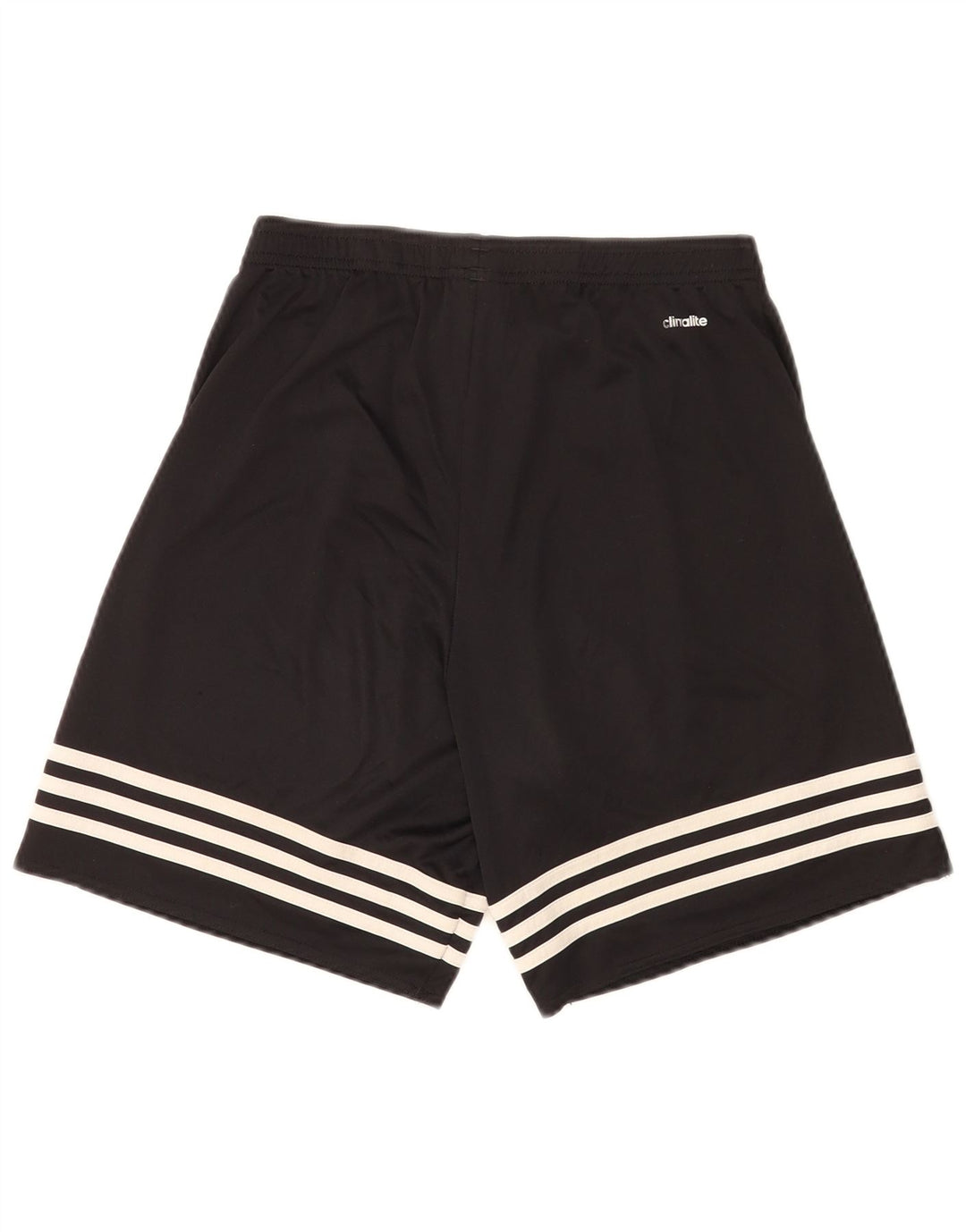 Ανδρικό αθλητικό σορτς Adidas Climalite από μικρό μαύρο πολυεστέρα