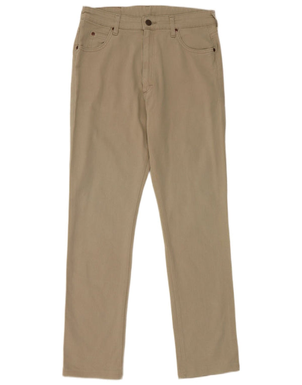 Lee Mens Dallas Slim Casual Παντελόνι W32 L29 Γκρι βαμβακερό