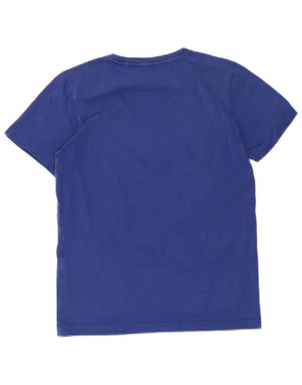 Emporio Armani Boys Graphic T-Shirt Top 15-16 Years Blue