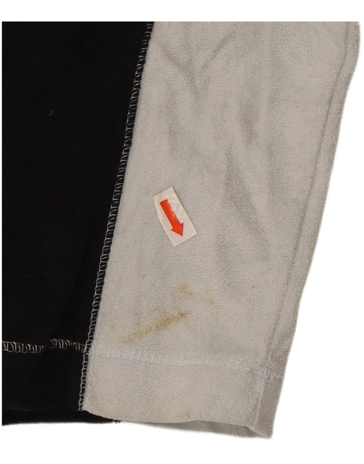 Eddie Bauer Ανδρικό φερμουάρ με λαιμόκοψη Fleece Jumper Μεγάλο μαύρο χρώμα πολυεστέρα