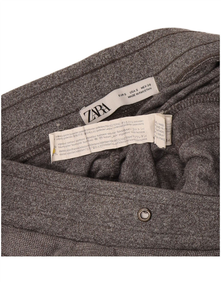 Ανδρική αθλητική φόρμα Zara Παντελόνι Joggers Small Grey Flecked Cotton