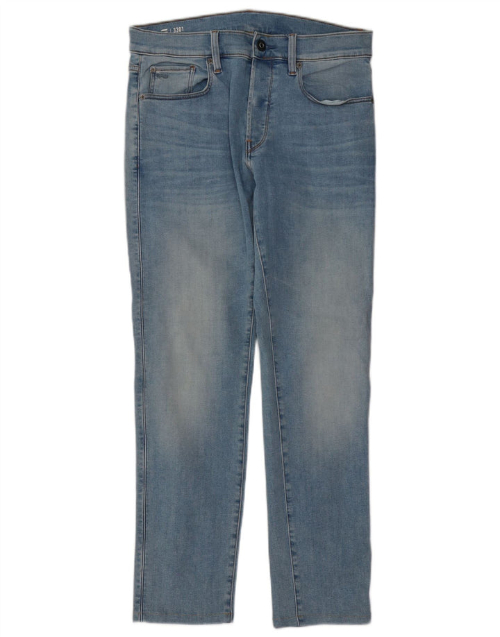 G-Star Ανδρικό 3301 Slim Jeans W29 L29 Μπλε