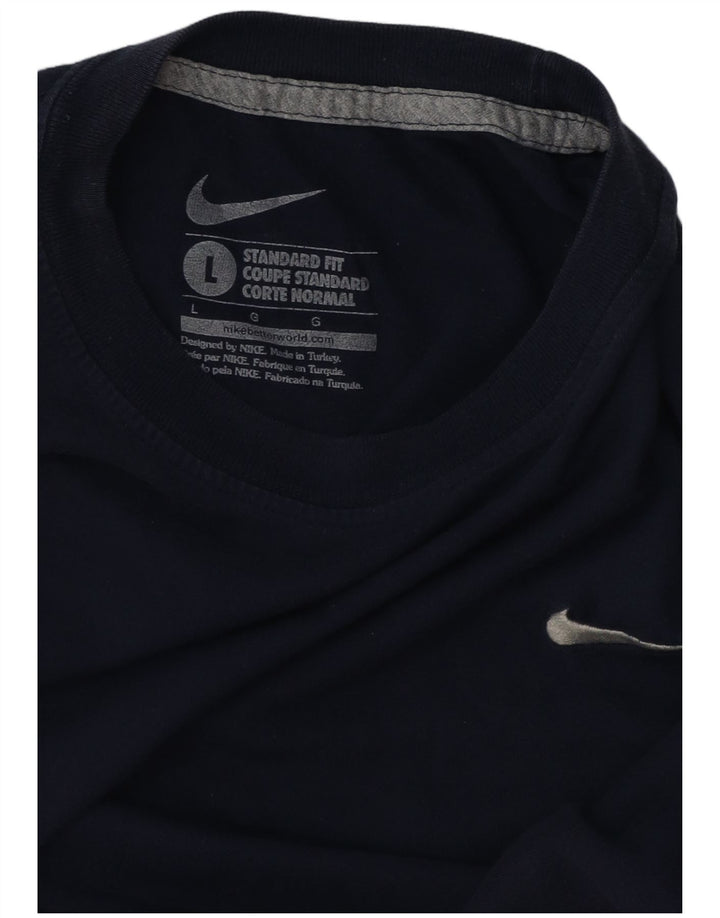 Ανδρικό μπλουζάκι Nike Standard Fit Μπλουζάκι μεγάλο μπλε ναυτικό