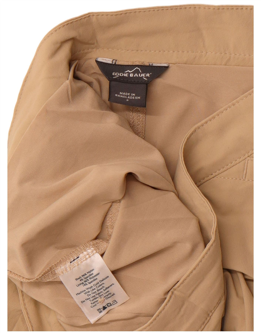 Eddie Bauer Γυναικείο Skort US 8 Medium Beige Nylon