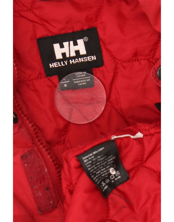 Helly Hansen Ανδρικό τζάκετ αντιανεμικό UK 40 μεγάλο κόκκινο χρώμα βαμβακερό