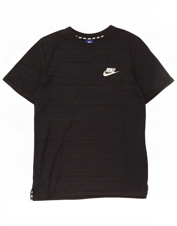 Ανδρικό μπλουζάκι Nike τοπ με μικρό γκρι χρώμα
