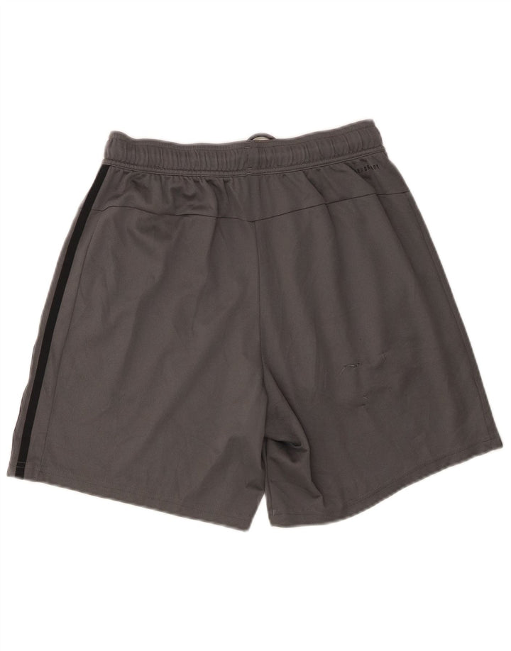 Ανδρικό αθλητικό σορτς Adidas Regular Fit Μικρό γκρι πολυεστέρα