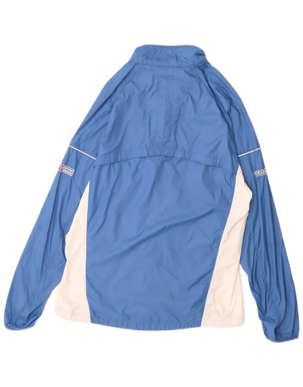 Nike Ανδρικό μπουφάν βροχής UK 38 Medium Blue Colorblock Nylon