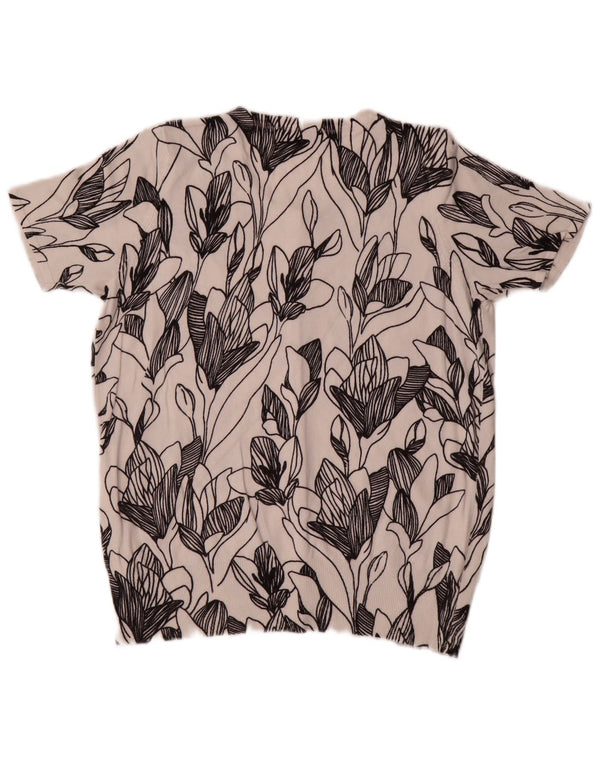 Marks & Spencer Γυναικεία Ζακέτα UK 16 Large Black Floral