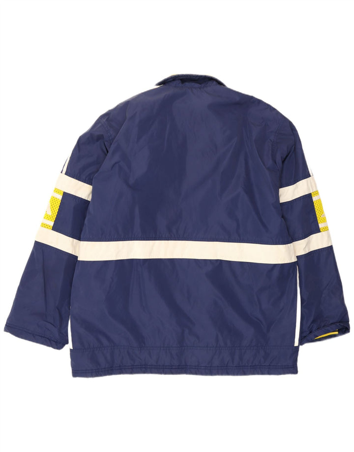 Ανδρικό γραφικό μπουφάν Adidas UK 40/42 Medium Blue Colourblock