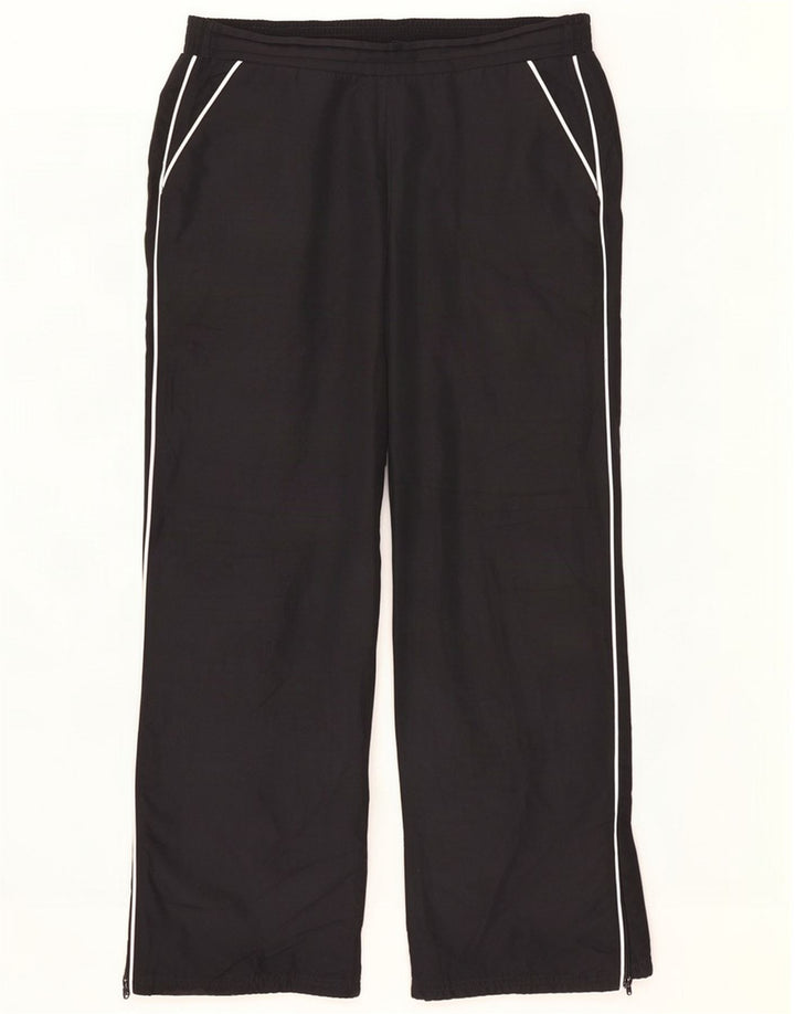 Marks & Spencer Γυναικεία αθλητική φόρμα Παντελόνια UK 12 Medium Black Polyester