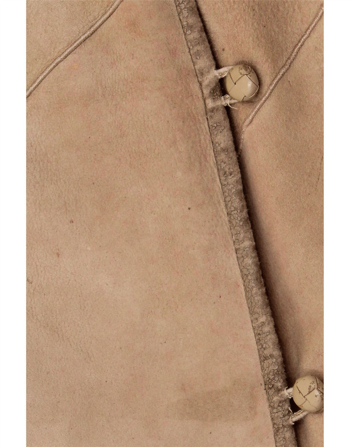 Γυναικείο παλτό VINTAGE Shearling IT 46 Large Beige Shearling
