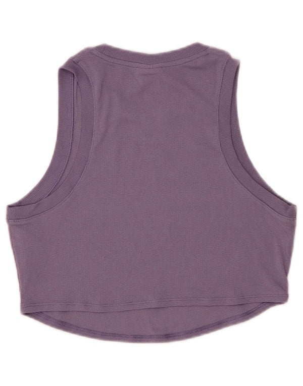 Γυναικείο γιλέκο NIKE Crop Top UK 12 Medium Purple Polyester