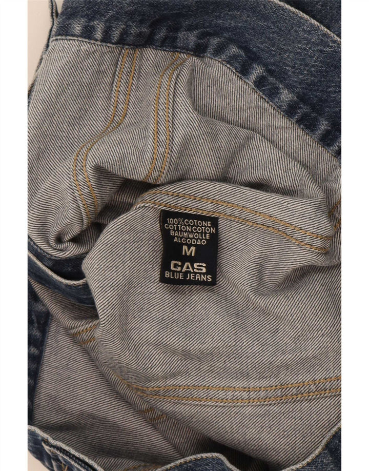 Ανδρικό τζιν μπουφάν Gas UK 38 Medium Blue Cotton