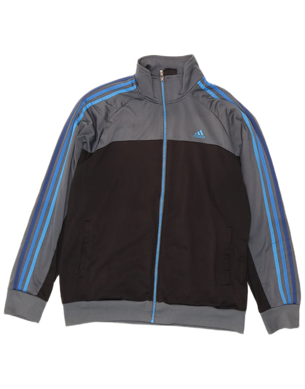 Ανδρική φόρμα Adidas Top Jacket UK 44/46 Large Grey Colourblock Polyester