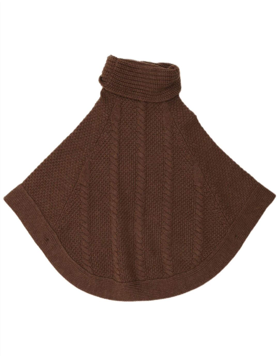 Joules Γυναικείο Πόντσο Jumper UK 10 Μικρό Καφέ Ακρυλικό