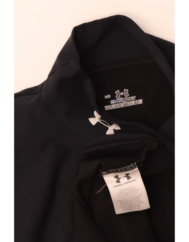Ανδρικό Under Armour Cold Gear Top Μακρύ μανίκι μεγάλο μαύρο νάιλον