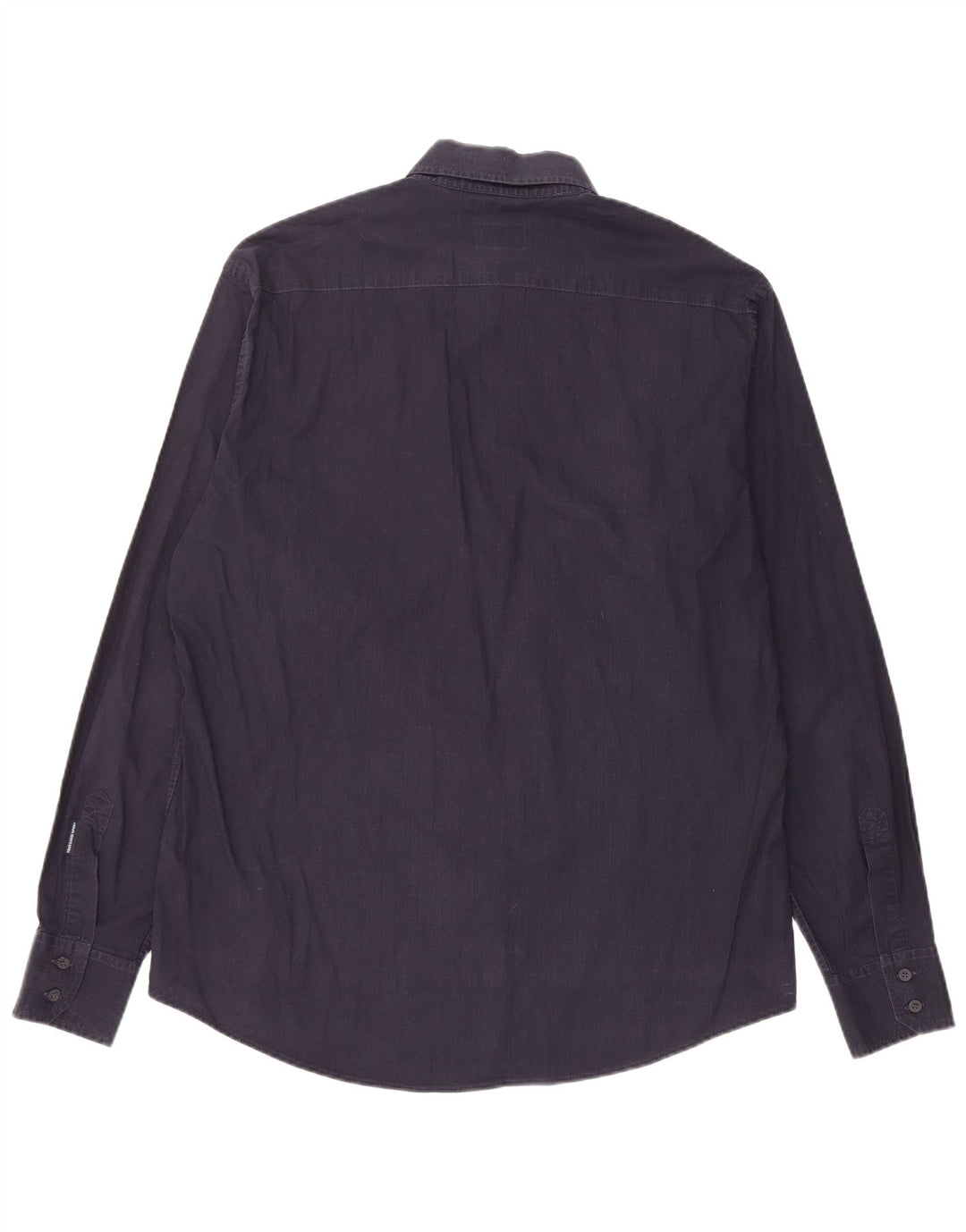 Ανδρικό πουκάμισο Trussardi XL Navy Blue Cotton