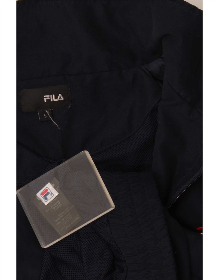 Ανδρική φόρμα Fila Top Jacket Μεγάλο μπλε ριγέ πολυεστέρα