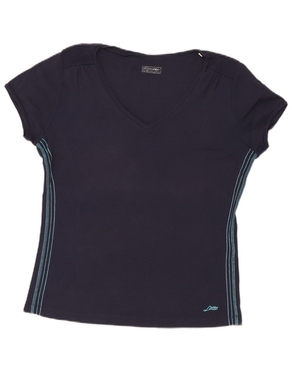 Lotto Γυναικείο T-Shirt Top UK 20 2XL Navy Blue