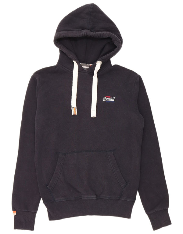 Superdry Ανδρικό Hoodie Jumper XS Navy Blue Cotton