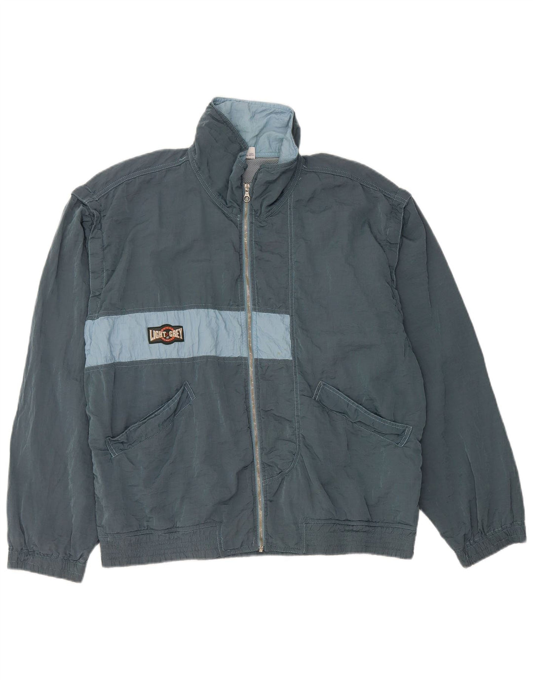 Ανδρική φόρμα BELFE Top Jacket UK 38 Medium Blue Colorblock Polyamide