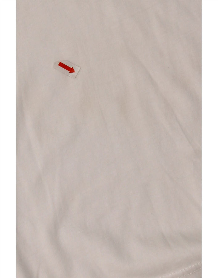 Γυναικείο γραφικό μπλουζάκι Tommy Hilfiger Top UK 14 Medium White