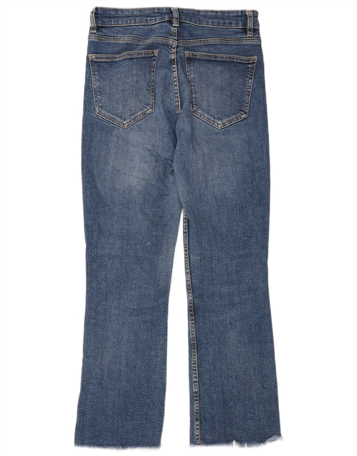 Zara Γυναικείο Τζιν μποτάκι EU 38 Small W28 L26 Blue