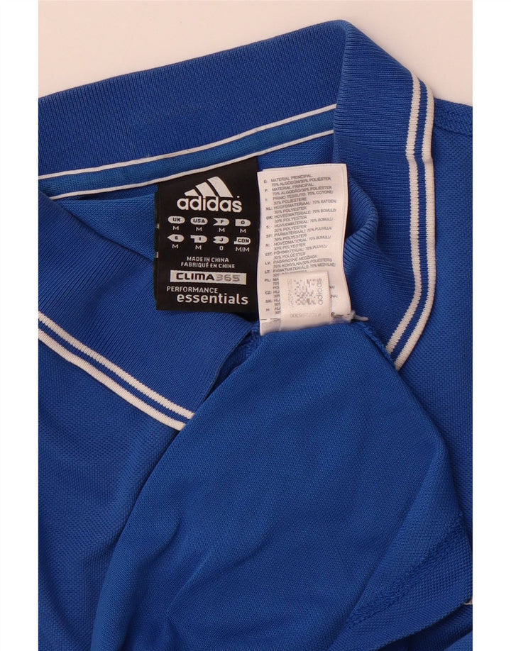 Ανδρικό πουκάμισο ADIDAS Clima 365 Polo Medium Blue βαμβακερό