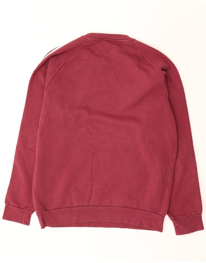 Ανδρικό φούτερ Adidas Jumper Μικρό Βουργουνδί βαμβακερό