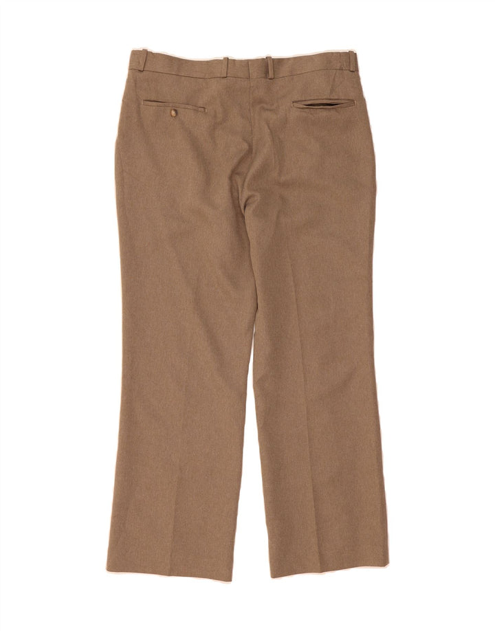 FARAH Mens Straight Chino Trousers W38 L30 Brown Vintage Farah and Second-Hand Farah from Messina Hembry 