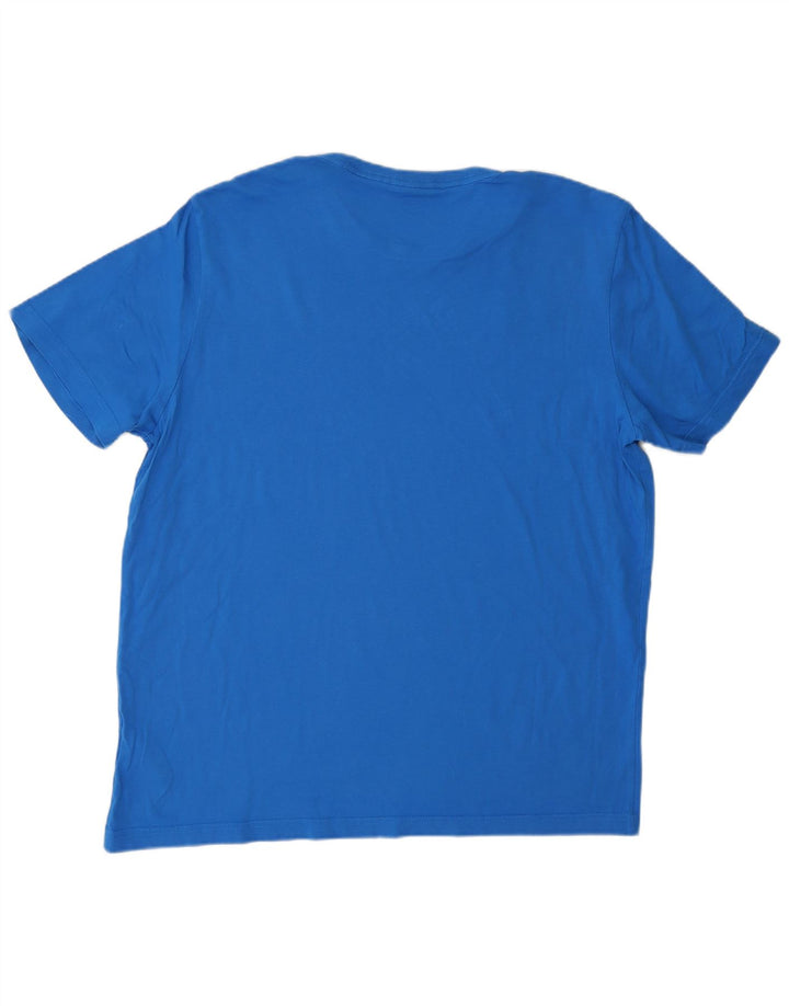 Ανδρικό T-Shirt PUMA Top XL Μπλε βαμβακερό