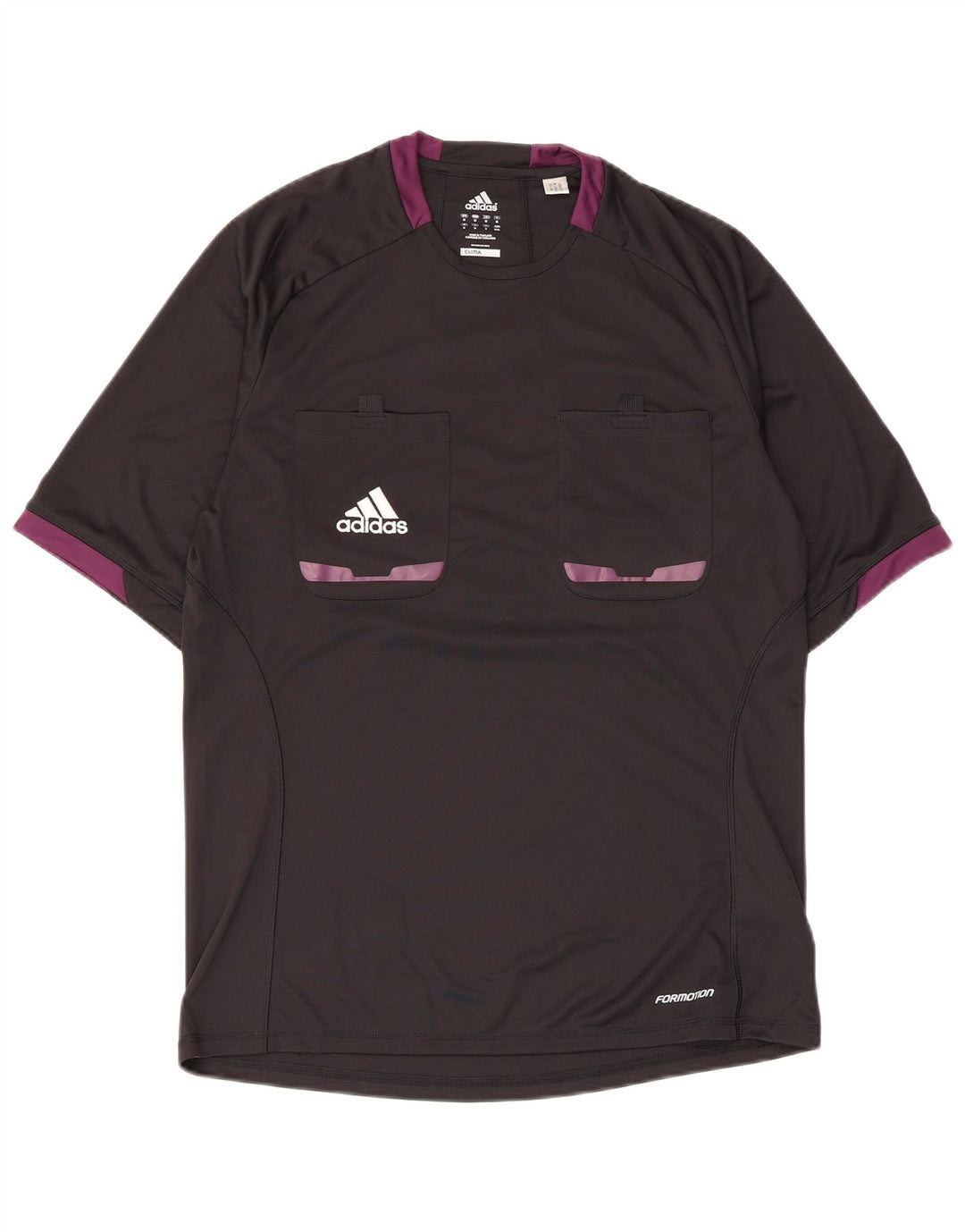 Ανδρικό T-Shirt Adidas Climacool Top Medium Black Colourblock Πολυεστέρας