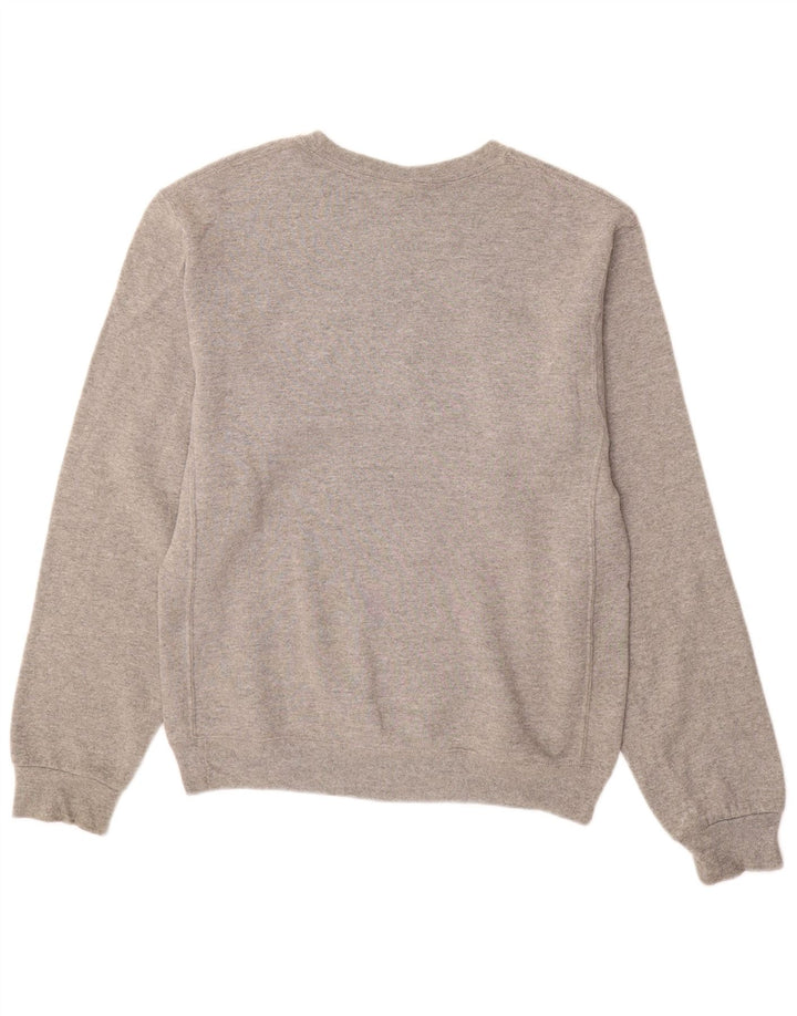 RUSSELL ATHLETIC Γραφικό ανδρικό φούτερ πουκάμισο από μικρό γκρι πολυεστέρα