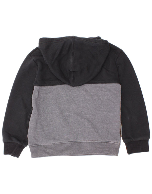 Under Armour Boys Graphic Hoodie Jumper 4-5 Years Black Colourblock Βαμβακερό