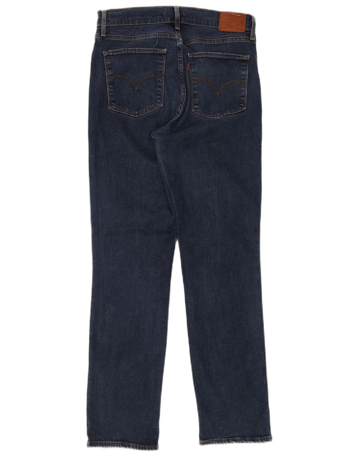 Γυναικείο τζιν Levi's 724 ψηλό ίσιο W30 L30 μπλε