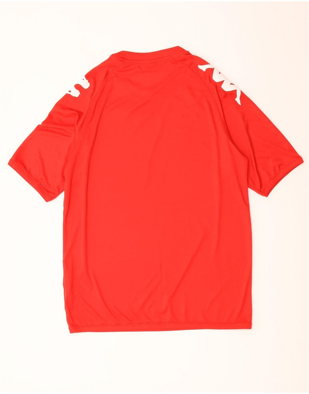 Ανδρικό γραφικό T-Shirt Kappa Top Large Red Polyester