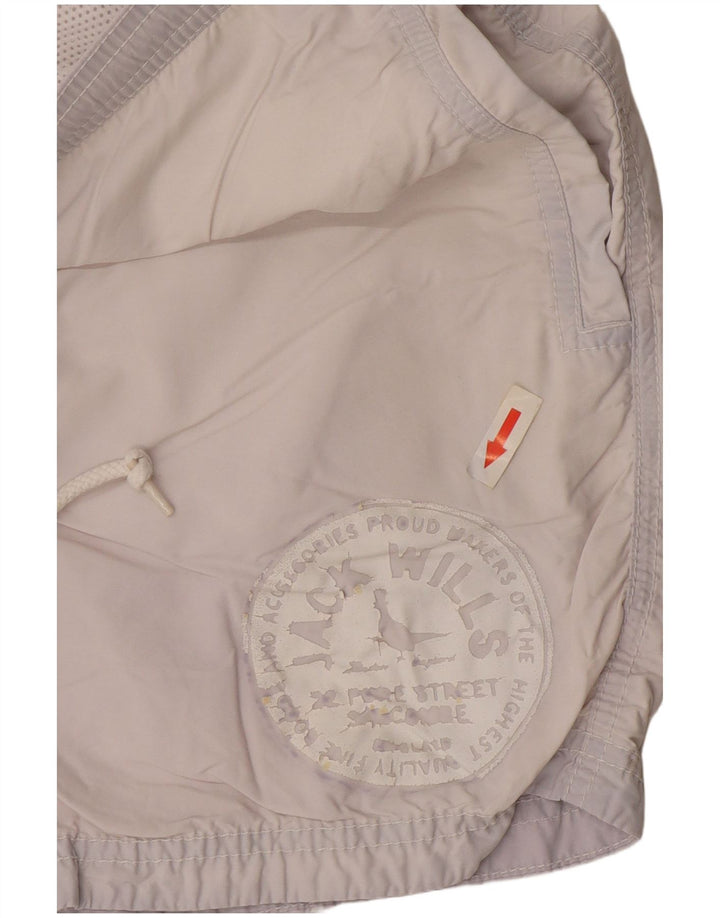 Jack Wills Ανδρικό γραφικό σορτς κολύμβησης μικρό μπλε βαμβακερό
